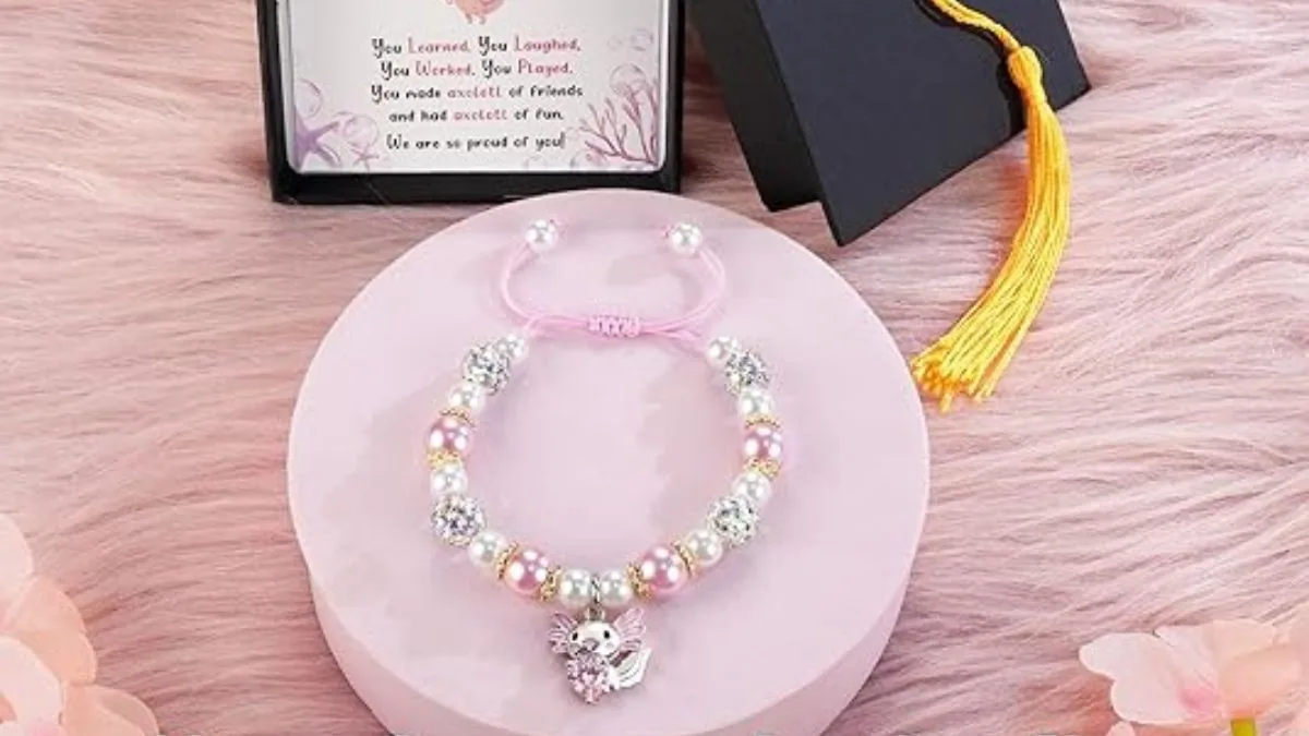 PEALICIOUS Preschool Kindergarten Graduation Gifts for Girls Adds a Sweet Keepsake to a Big Milestone