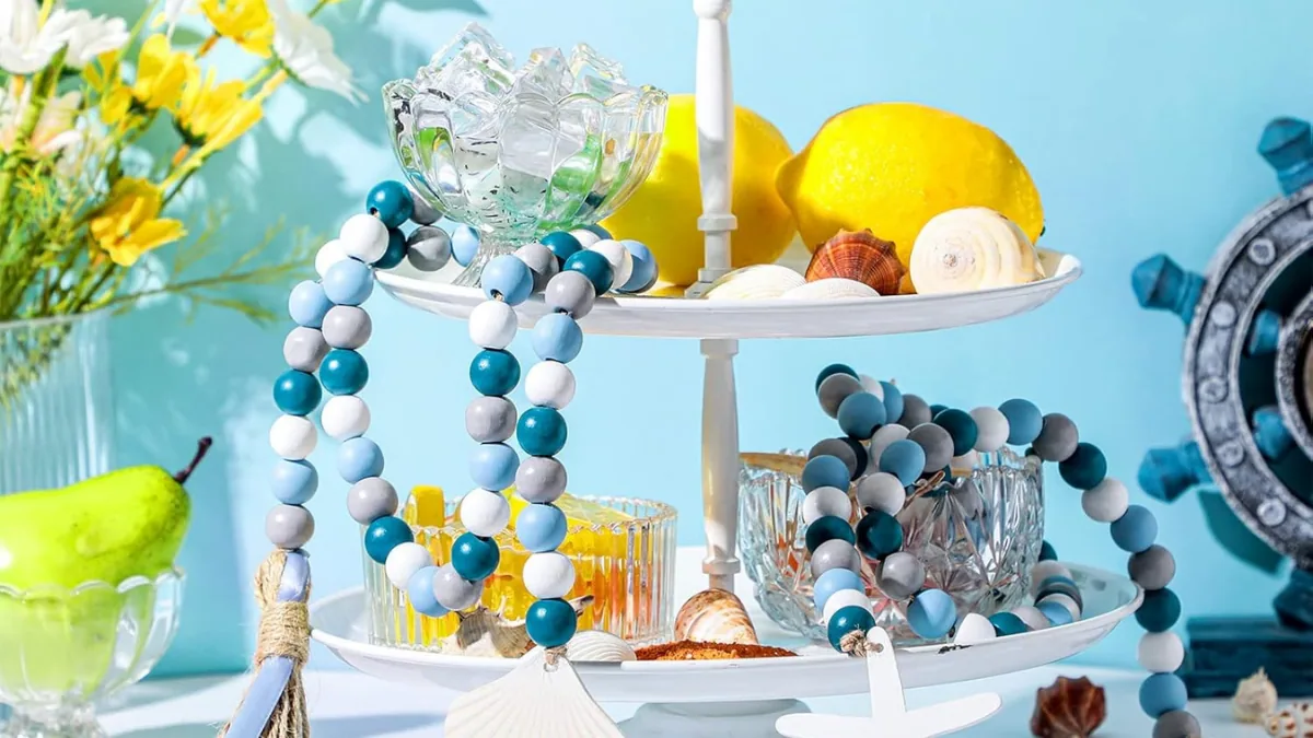 Why the Janinka 2 Pcs Farmhouse Seashell Bead Garland Is a Simple Coastal Décor Upgrade