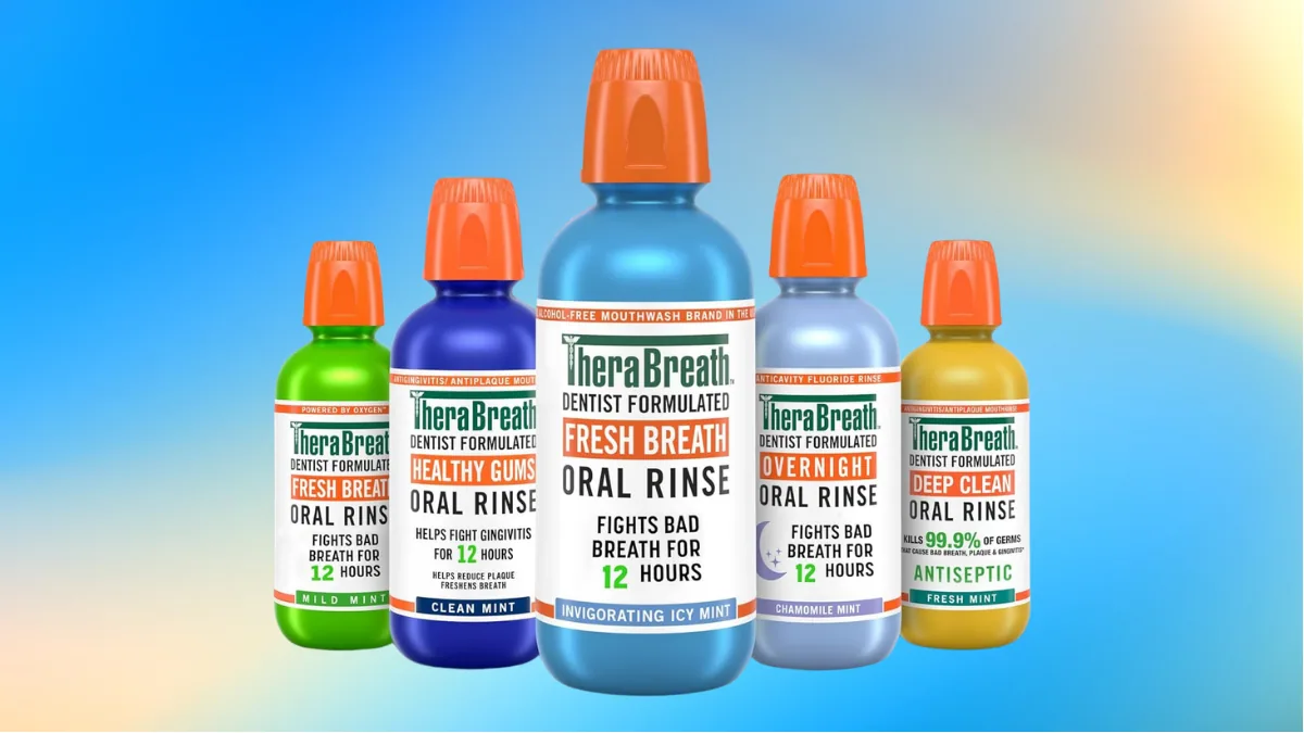 TheraBreath Fresh Breath Mouthwash Helps You Fight Bad Breath Without the Burn