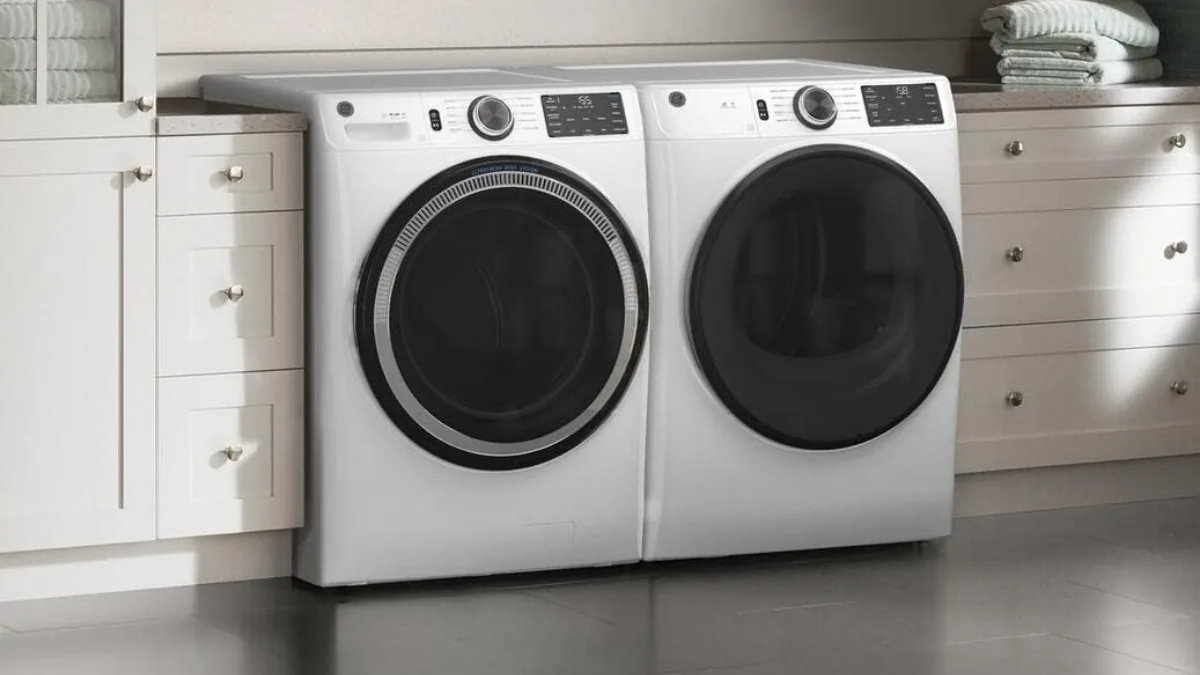 GE PROFILE 28 Inch Smart Front Load Washer Makes Laundry Smarter and More Efficient