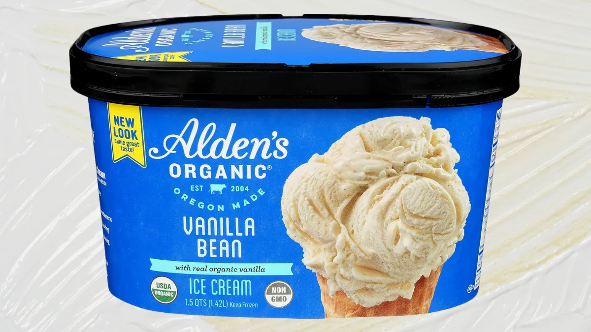 Alden's Organic Vanilla Bean Ice Cream Delivers Classic Flavor with Organic Ingredients